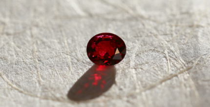 02-128 Spinel vivid red 1.16cts (5) POUR SITE