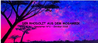 Newsletter 2 - Rhodolit aus dem Mozambik